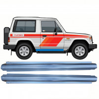 MITSUBISHI PAJERO 1982-1992 3-TÜR SCHWELLER REPARATURBLECH / RECHTS + LINKS / SATZ