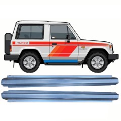 Reparaturblech Schweller für Mitsubishi Pajero 1982-1992 / Links = Rechts (symmetrisch) / Satz 10362