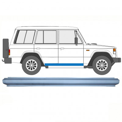 MITSUBISHI PAJERO 1982-1992 5-TÜR SCHWELLER REPARATURBLECH / RECHTS = LINKS