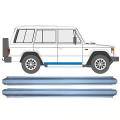 Reparaturblech Schweller für Mitsubishi Pajero 1982-1992 / Links = Rechts (symmetrisch) / Satz 10363