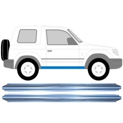 Reparaturblech Schweller für Mitsubishi Pajero 1991-2001 / Links = Rechts (symmetrisch) / Satz 10106
