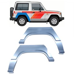 Reparaturblech Kotflügel hinten für Mitsubishi Pajero 1982-1992 / Links+Rechts / Satz 9998