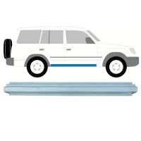 Reparaturblech Schweller für Mitsubishi Pajero 1991-2001 / Links = Rechts (symmetrisch) 15999