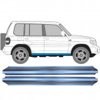 MITSUBISHI PAJERO PININ 1998-2007 SCHWELLER REPARATURBLECH / RECHTS + LINKS / SATZ