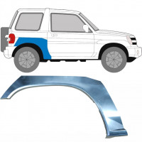 Reparaturblech Kotflügel hinten für Mitsubishi Pajero Pinin 1998-2007 / Rechts 5523