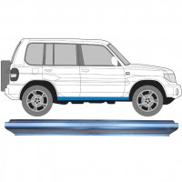 MITSUBISHI PAJERO PININ 1998-2007 SCHWELLER REPARATURBLECH / RECHTS = LINKS