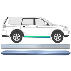 Reparaturblech innen + außen Schweller für Mitsubishi Pajero Sport 1996-2008 / Links = Rechts (symmetrisch) / Satz 14873