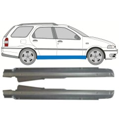 Voll schweller für Fiat Palio Weekend 1997-2001 / Links+Rechts / Satz 9940