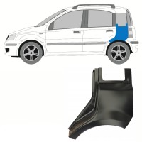 Reparaturblech Kotflügel hinten für Fiat Panda 2003-2012 / Links 10752