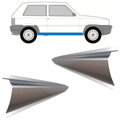 FIAT PANDA 1980-2002 SCHWELLER REPARATURBLECH / RECHTS = LINKS / SATZ