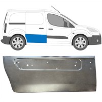 Reparaturblech Schiebetür für Peugeot Partner 2008-2018 / Rechts 16622