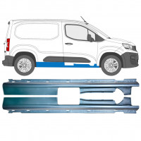 Voll schweller für Toyota Proace City 2019- / Links / Rechts / Links+Rechts 15955