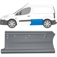 Reparaturblech Seite für Peugeot Partner 2008-2018 / Links 17016