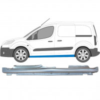 PEUGEOT PARTNER C BERLINGO 2008- SCHWELLER REPARATURBLECH / LINKS