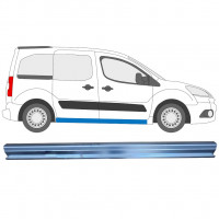 PEUGEOT PARTNER C BERLINGO 2008- SCHIEBETÜR SCHWELLER REPARATURBLECH / RECHTS