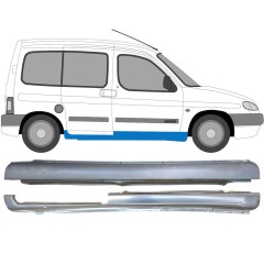 Reparaturblech Schweller für Citroen Berlingo 1996-2008 / Rechts / Satz 14019