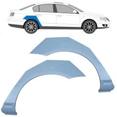Reparaturblech Kotflügel hinten für Volkswagen Passat B6 2005-2010 / Links+Rechts / Satz 11455