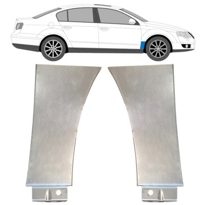 Reparaturblech Kotflügel vorne für Volkswagen Passat B6 2005-2010 / Links+Rechts / Satz 14697