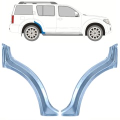 Reparaturblech Kotflügel hinten für Nissan Pathfinder R51 2004-2013 / Links+Rechts / Satz 10352