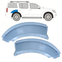 Reparaturblech Kotflügel hinten für Nissan Pathfinder R51 2004-2013 / Links+Rechts / Satz 10351
