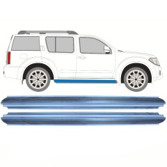 Reparaturblech Schweller für Nissan Pathfinder R51 2004-2013 / Links = Rechts (symmetrisch) / Satz 10365