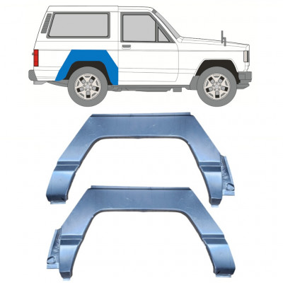 NISSAN PATROL 1979-1993 HINTEN RADLAUF REPARATURBLECH / SATZ