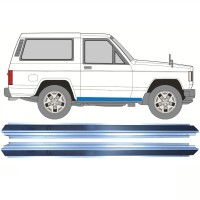 Reparaturblech Schweller für Nissan Patrol K160 1979-1990 / Links+Rechts / Satz 16291