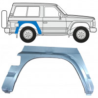 NISSAN PATROL 1990-1997 2 TÜR RADLAUF REPARATURBLECH / RECHTS