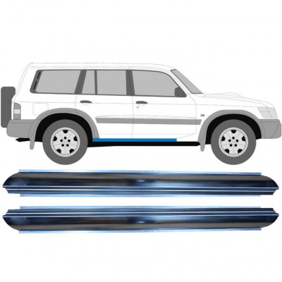 NISSAN PATROL 1997-2009 SCHWELLER REPARATURBLECH / RECHTS = LINKS / SATZ