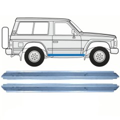 Reparaturblech Schweller für Nissan Patrol Y60 GY60 1990-1997 / Links = Rechts (symmetrisch) / Satz 10465