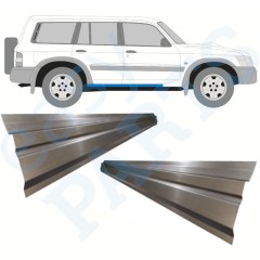 Reparaturblech Innen-Schweller für Nissan Patrol Y61 GY61 1997-2009 / Links = Rechts (symmetrisch) / Satz 10366