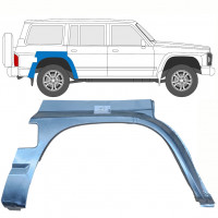 NISSAN PATROL 1990-1997 RADLAUF REPARATURBLECH / RECHTS