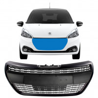 PEUGEOT 208 2015-2019 ALLURE KÜHLERGRILL SCHWARZ