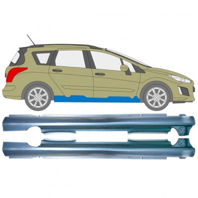 Voll schweller für Peugeot 308 2007-2013 / Links / Rechts / Links+Rechts / Satz 12888