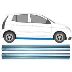 Reparaturblech Schweller für Kia Picanto 2004-2011 / Links+Rechts / Satz 11329