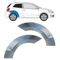 Reparaturblech Kotflügel hinten für Volkswagen Polo 2009-2017 / Links+Rechts / Satz 16360