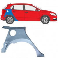 VOLKSWAGEN POLO 2009-2017 HINTEN KOTFLÜGEL REPARATURBLECH / RECHTS