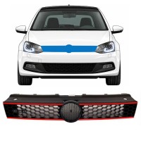 Kühlergrill für Volkswagen Polo 2014-2017 GTI 17257