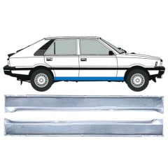 Reparaturblech Schweller für FSO Polonez 1978-2002 / Links+Rechts / Satz 12533