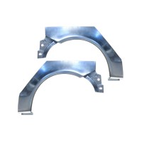 Reparaturblech Kotflügel hinten für Volkswagen Polo 2001-2009 / Links+Rechts / Satz 16261