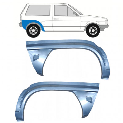 VW POLO 1981-1984 RADLAUF REPARATURBLECH / SATZ