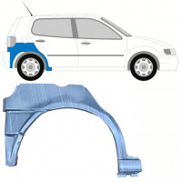 VW POLO 1994-1999 HINTEN KOTFLÜGEL REPARATURBLECH / MIT UNTEN HINTEN TEIL / RECHTS