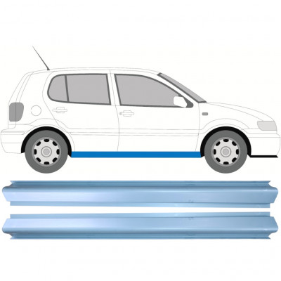 VW POLO 1999-2001 SCHWELLER REPARATURBLECH / RECHTS = LINKS / SATZ