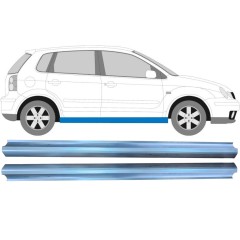 Reparaturblech Schweller für Volkswagen Polo 2001-2009 / Links = Rechts (symmetrisch) / Satz 10491