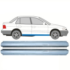 Reparaturblech Schweller für Hyundai Pony Excel 1989-1995 / Links = Rechts (symmetrisch) / Satz 10332