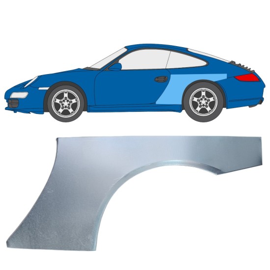 Reparaturblech Kotflügel hinten