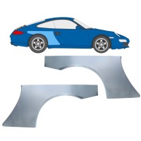 Reparaturblech Kotflügel hinten für Porsche 911 997 2004-2012 / Links+Rechts / Satz 16381