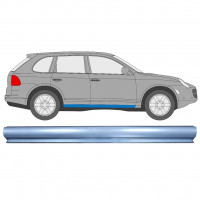 PORSCHE CAYENNE 2002-2010 SCHWELLER REPARATURBLECH / RECHTS = LINKS