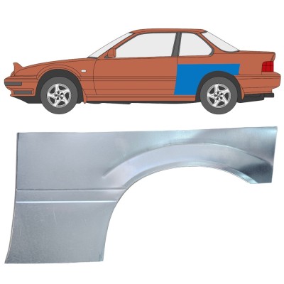 Reparaturblech Kotflügel hinten für Honda Prelude 1987-1992 / Links 16362