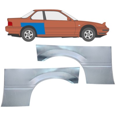 Reparaturblech Kotflügel hinten für Honda Prelude 1987-1992 / Links+Rechts / Satz 16363